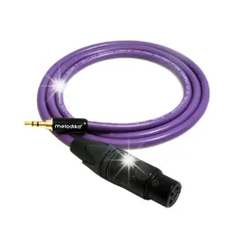 kabel-przewod-mini-jack-35mm-do-xlr-3pin-melodika-mdmjx40-purple-rain-4m