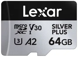 karta-microsd-lexar-silver-plus-64-gb