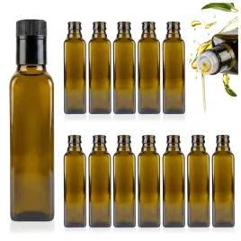 40x-ciemne-butelki-na-oliwe-ocet-marasca-250-ml-z-dozownikiem-na-oliwe