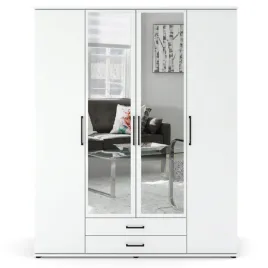 szafa-biala-z-lustrem-160-cm-garderoba-na-ubrania-do-sypialni-przedpokoju