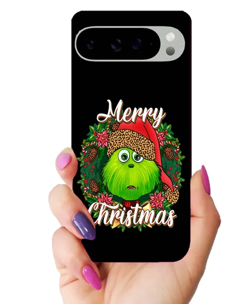 etui-case-do-google-pixel-9-pro-grinch-swieta-prezent-funkcje-antyposlizgowa-struktura-pochlanianie-wstrzasow