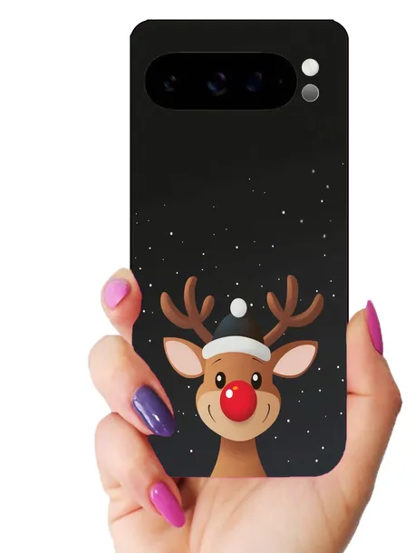 etui-case-do-google-pixel-8-pro-reniferki-swiateczne-funkcje-antyposlizgowa-struktura-pochlanianie-wstrzasow
