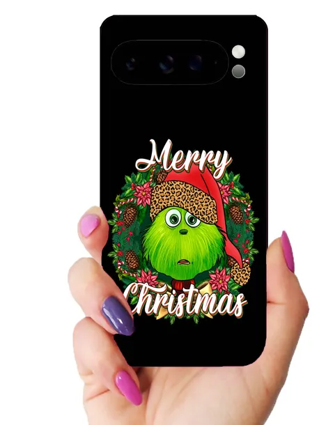 etui-case-do-google-pixel-8-pro-grinch-swieta-prezent-funkcje-antyposlizgowa-struktura-pochlanianie-wstrzasow
