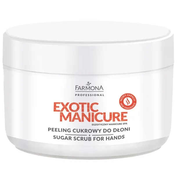 Farmona Professional Exotic Cukrowy Peeling Do Dłoni z Witaminą E 300ml