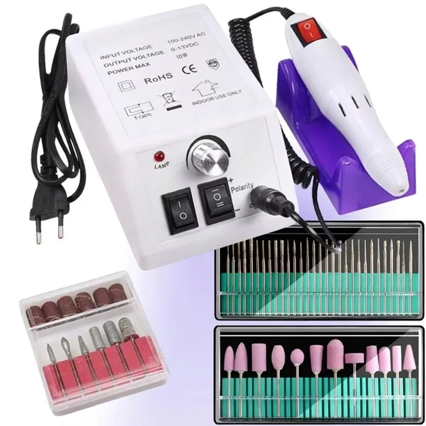 Frezarka Mercedes 2000 Do Paznokci Manicure Pedicure 3 Mega Zestawy Frezów