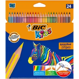 bic-kids-eco-evolution-stripes-kredki-olowkowe-pudelko-24-szt