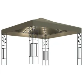 altana-ze-sznurem-lampek-led-3x3-m-kolor-taupe