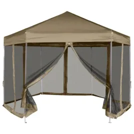 zadaszenie-ogrodowe-ze-scianami-szesciokatne-36x31-m-taupe