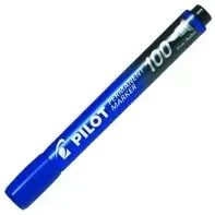 marker-permanentny-pilot-100-okragla-koncowka-niebieski
