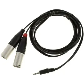 kabel-audio-pro-snake-jack-3-6mm-2-x-xlr-3m