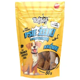 przysmaki-dla-psa-tuftuf-psie-zelki-krowki-z-wieprzowina-80g