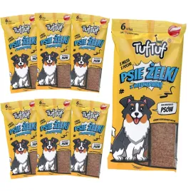 przysmaki-dla-psa-tuftuf-psie-zelki-paski-z-wieprzowina-zestaw-10x200g