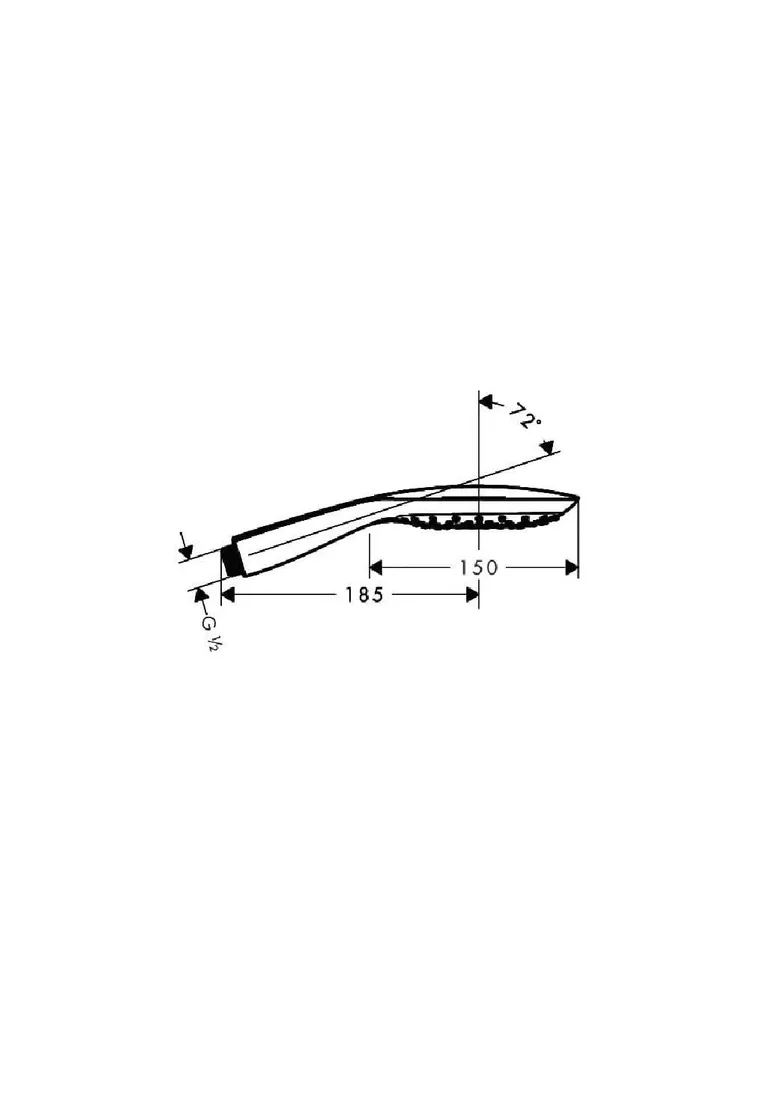 sluchawka-prysznicowa-hansgrohe-raindance-select-e-stan-powystawowy