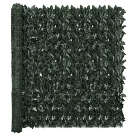 parawan-balkonowy-ciemnozielone-liscie-300x150-cm