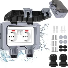 gniazdko-zewnetrzne-ip66-podwojne-elektryczne-wodoodporne-szczelne