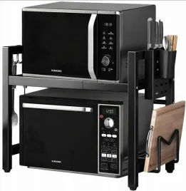 polka-na-mikrofale-kuchenna-regulowana-stojak-organizer-szafka-regal-loft