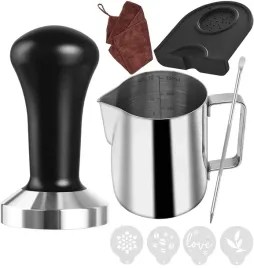 zestaw-baristy-tamper-do-ubijania-kawy-dzbanek-do-spieniania-mleka-mata