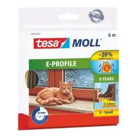 tesa-uszczelka-do-drzwi-i-okien-e-profil-brazowa-6m-05463