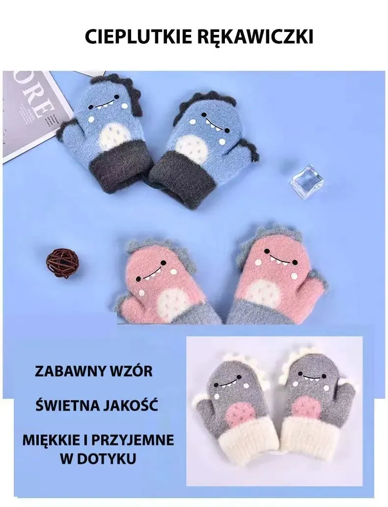 rekawiczki-zimowe-dzieciece-stan-nowy