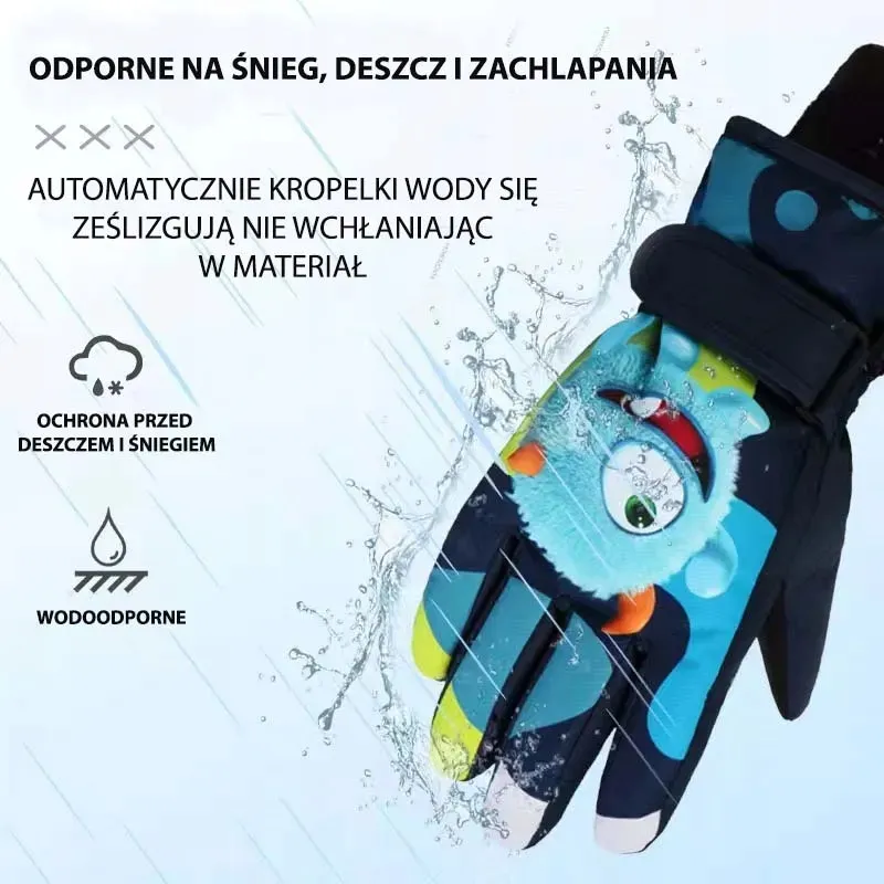 rekawiczki-dzieciece-zimowe-stan-nowy