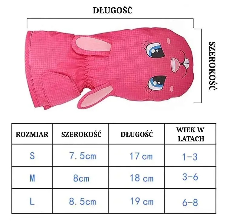 rekawiczki-zimowe-dzieciece-stan-nowy