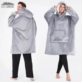 duza-kocobluza-oversize-gruba-miekka-koc-bluza-z-kapturem-szlafrok-szara
