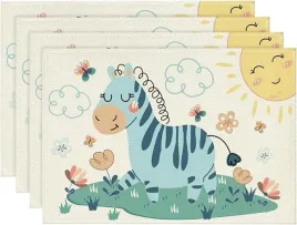 podkladka-mata-na-stol-dziecieca-zestaw-4-szt-30x45-cm-zebra