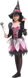 kostium-stroj-czarownica-wiedzma-halloween-sukienka-120-130