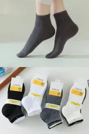 5x-sportowe-skarpetki-damskie-w-jednolitych-kolorach