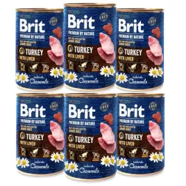 brit-premium-mokra-turkey-and-liver-6x400g