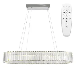 lampa-wiszaca-toolight-srebrna-zintegrowane-led-z-pilotem-1-punktowa