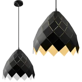 lampa-sufitowa-wiszaca-czarna-metalowa-pojedyncza-e27-do-kuchni