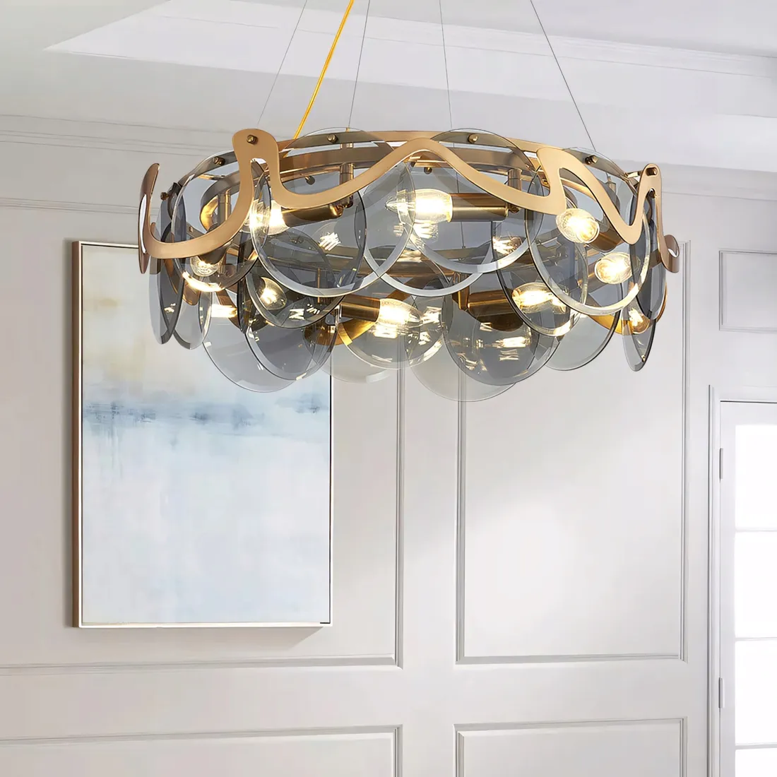 toolight-lampa-app1545-8cp-gold-grey-stan-nowy