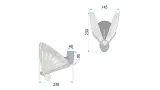 toolight-lampa-lhj104-1w-gold-maksymalna-moc-pojedynczego-zrodla-swiatla-5-w