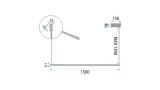 toolight-lampa-lhj032-cp-150cm-black-zasilanie-sieciowe
