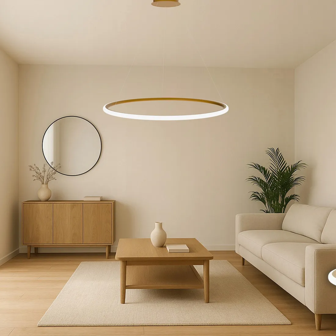 toolight-lampa-lhj005-cp-60cm-brush-gold