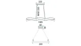 toolight-lampa-lhj027-cp-gold-dlugosc-wysokosc-120-cm