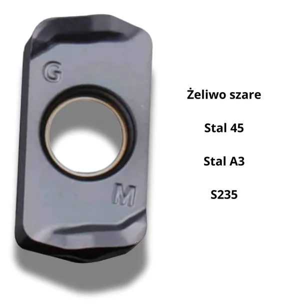 Płytki wieloostrzowe LOGU030310 Rodzaj: LOGU030310 ER-GM PM6025 (10szt.)