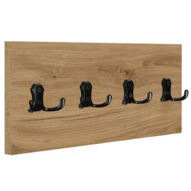 wieszak-scienny-panelowy-4-mocne-czarne-haki-loftowy-45x18cm-dab-odwieczny