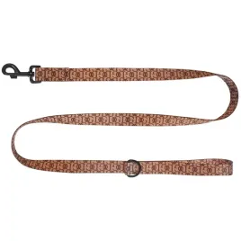chaba-smycz-tasma-fashion-15mm-130cm-karmelowa