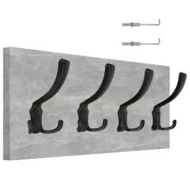 wieszak-scienny-panelowy-4-mocne-duze-czarne-haki-loft-45x18cm-beton-jasny