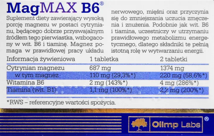 suplement-diety-magmax-b6-50-tabletek-olimp-laboratories-witamina-b1-b6-smak-naturalny