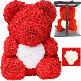 mis-z-platkow-roz-rozany-czerwony-bukiet-prezent-roze-40-cm-rozyczek
