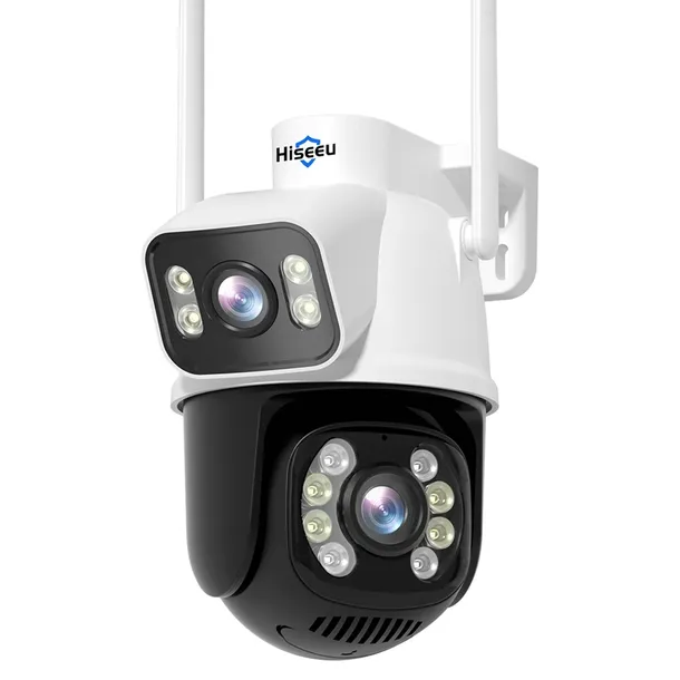 Kamera zewnetrzna WIFI 4K 6MP WIFI BT APP IR LEDs Hiseeu WS318B