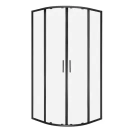 kabina-prysznicowa-polokragla-kerra-solid-rs-80x195cm-czarna-bez-brodzika