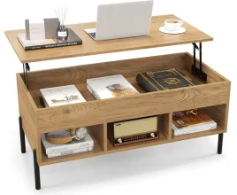 stol-prostokatny-costway-100-x-50-x-45cm-odcienie-brazu