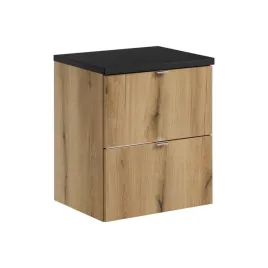 szafka-lazienkowa-wiszaca-dab-z-blatem-lazienkowym-czarnym-50-cm-szuflady