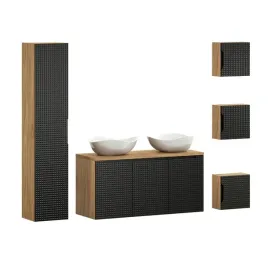 zestaw-mebli-lazienkowych-120cm-z-umywalkami-i-slupkiem-czarny-dab