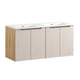 szafka-lazienkowa-wiszaca-bezowa-120-cm-z-umywalka-dwukomorowa