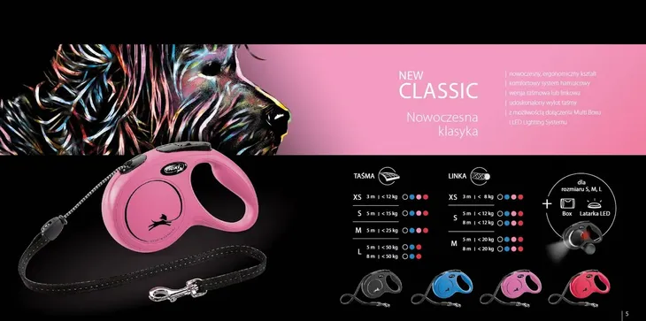 flexi-smycz-classic-linka-s-5m-niebieska